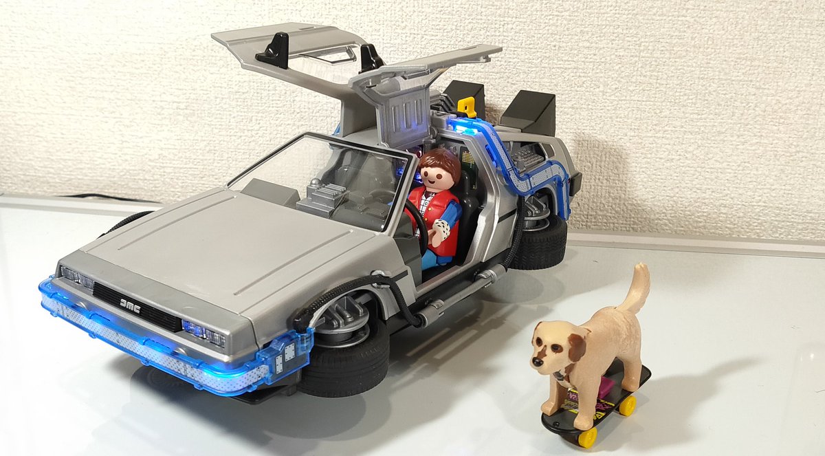 新品未使用】プレイモービル 70317 バック・トゥ・ザ・フューチャー