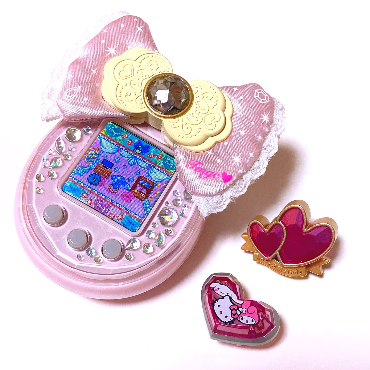 懐かしくなってたまごっちP'sも引っ張り出してきた🎀 カラーの中では