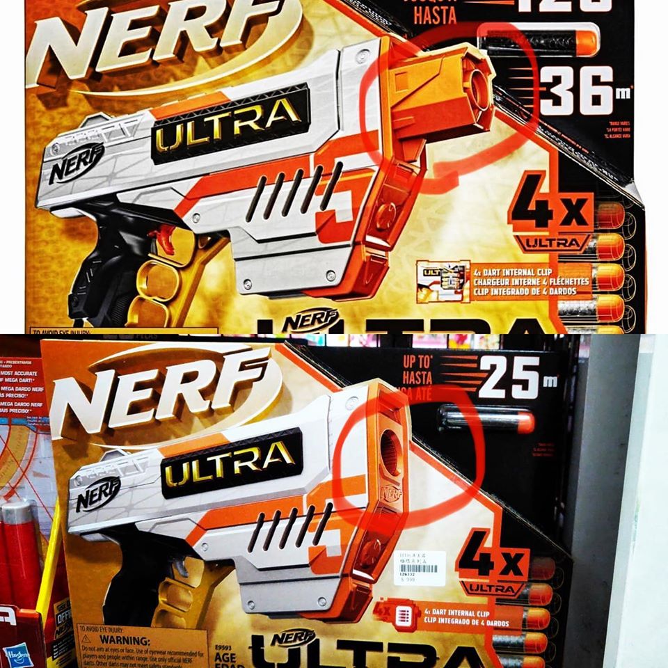 情報】NERF ULTRA FIVE スライドアクションブラスターのウルトラ5は