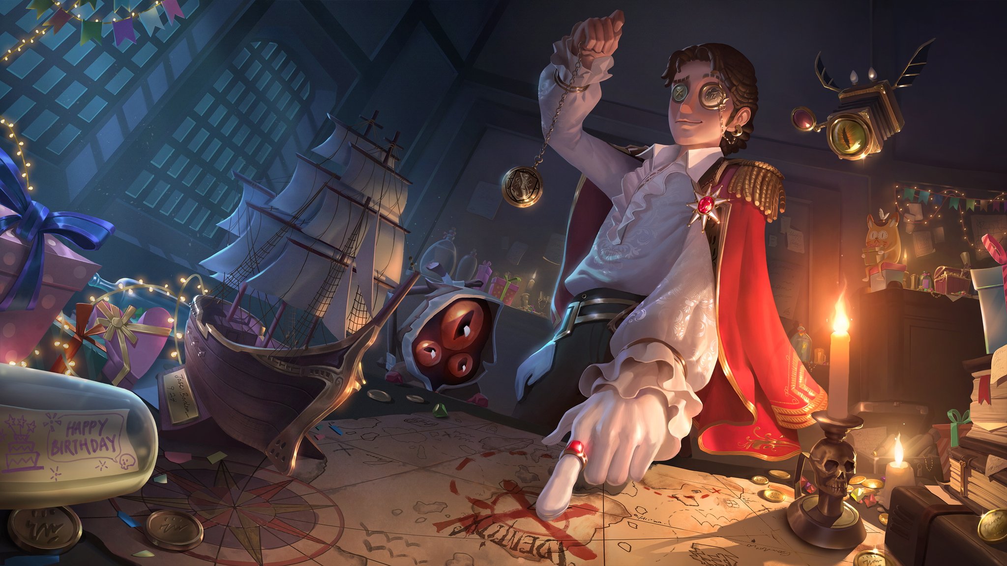 第五人格 バースデー 誕生日 キャンバスボード 一等航海士 Identity V