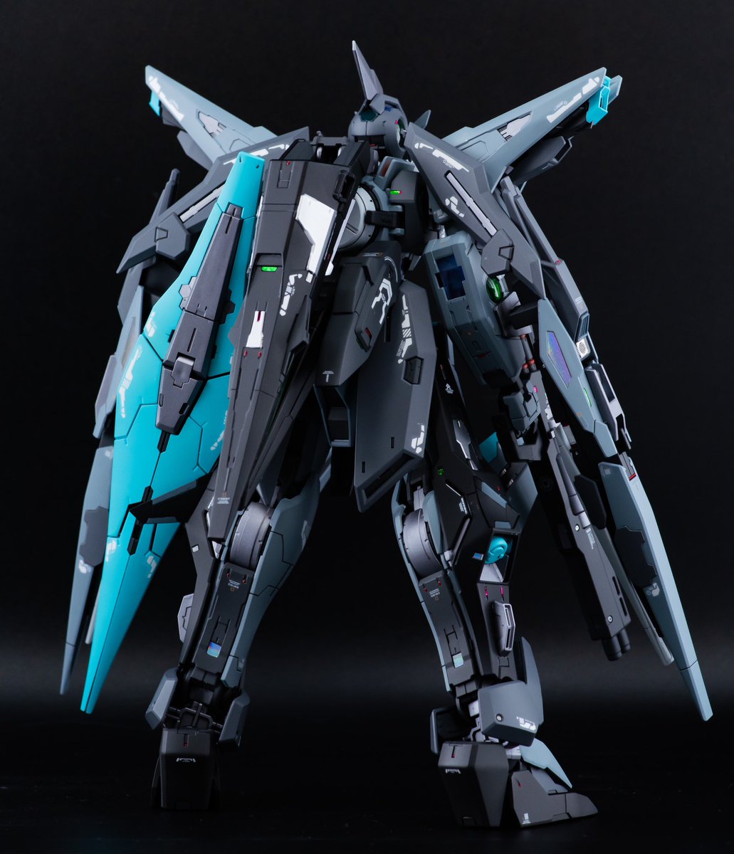 MG 1/100 ガンダムキュリオス・F 完成しました😆 今回はスタイル変更と