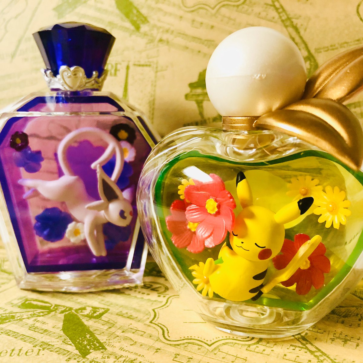 ポケモンのハーバリウムフィギュア、プチフルールの第3弾🌼 キャップ