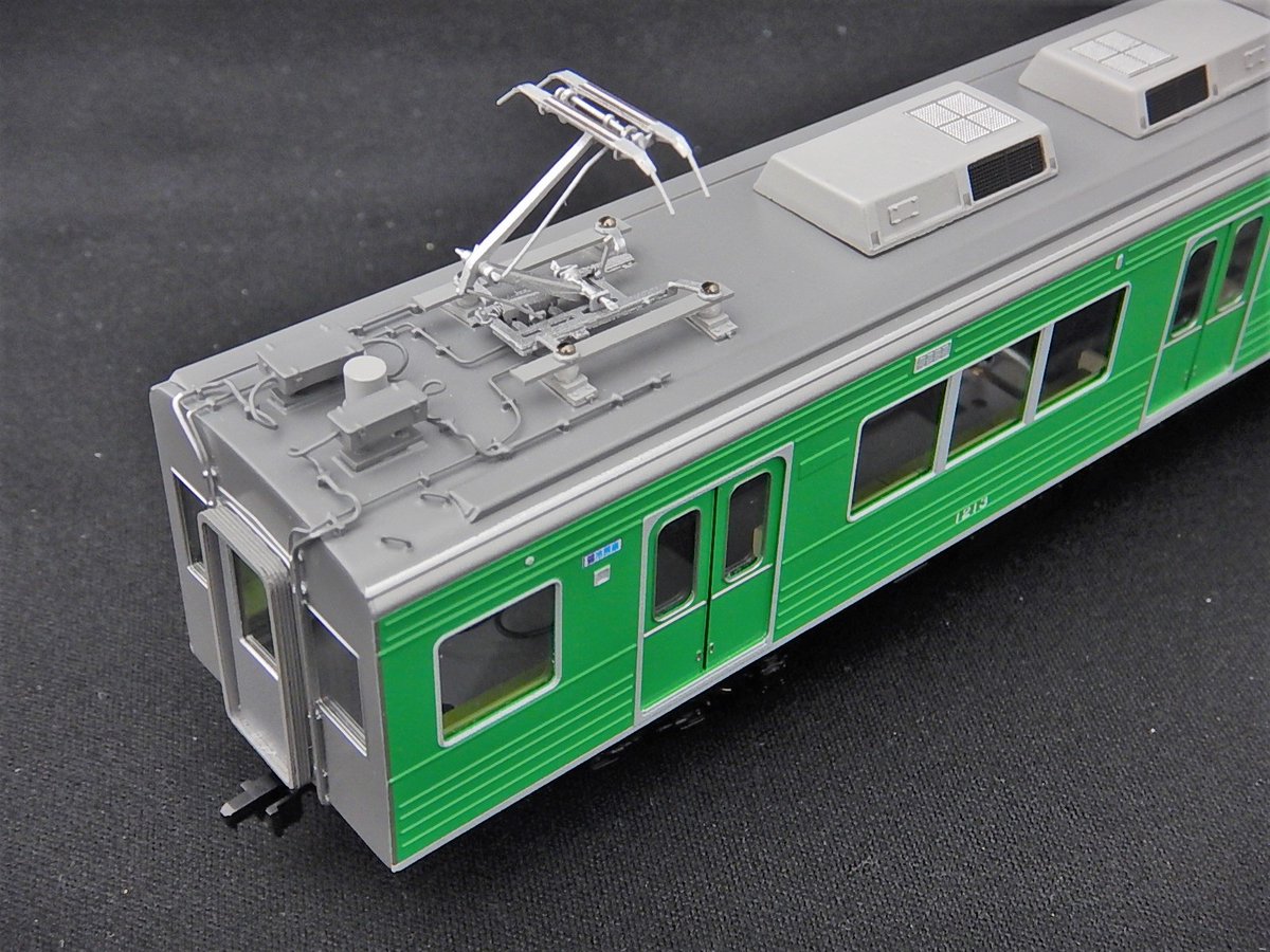 新製品情報】東急1000系 緑の電車 直営店限定品、東急1000系(緑の電車