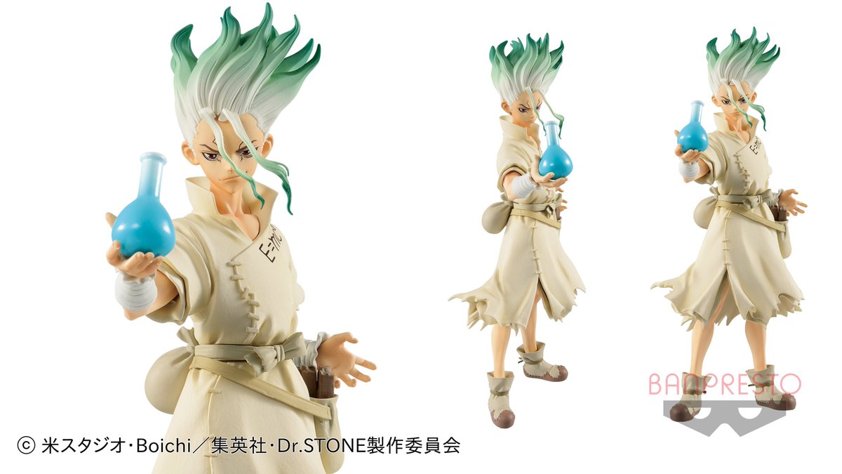 最強科学少年登場‼／ Dr.STONE FIGURE of STONE WORLD-造形の科学-石神