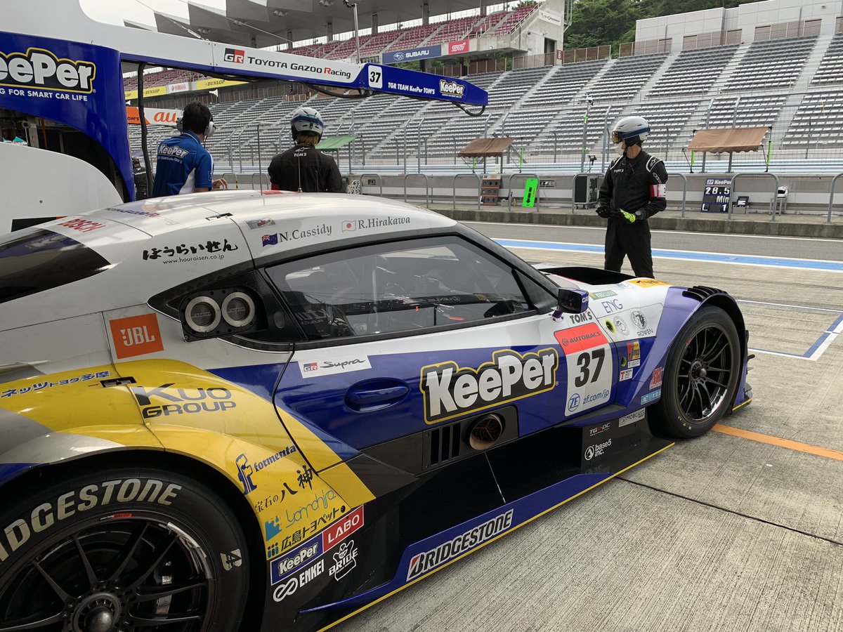 TGR TEAM KeePer TOM'S #37 KeePer TOM'S GR Supra #SuperGT #Supra