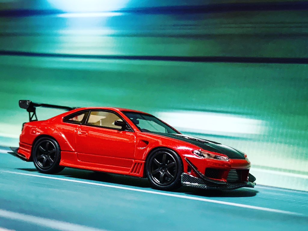 NISSAN SILVIA S15😎👍 1/64 scale #ミニカー