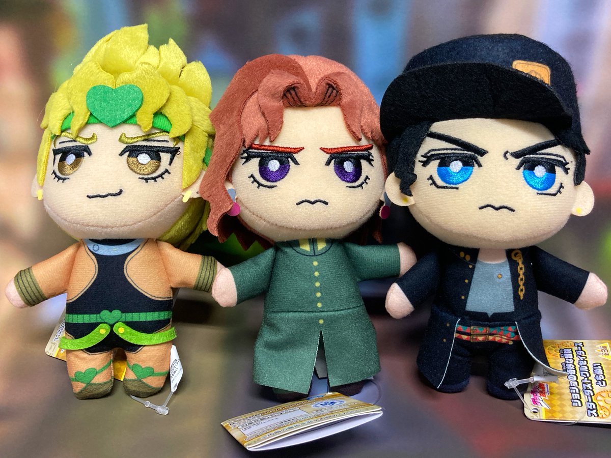 ジョジョの奇妙な冒険 空条承太郎 花京院典明 DIOともぬい ともぬい