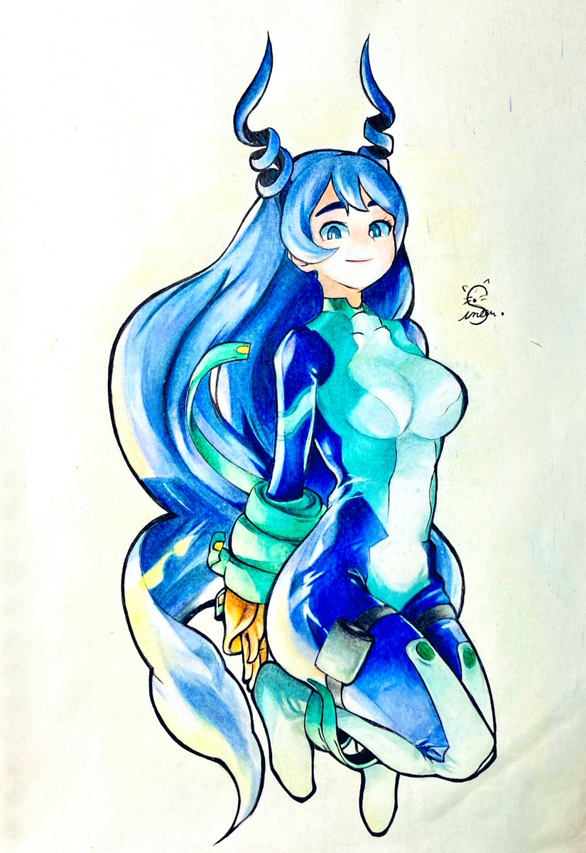 ヒロアカイラスト祭 ねじれちゃん模写しました！ 少しでもいいなって