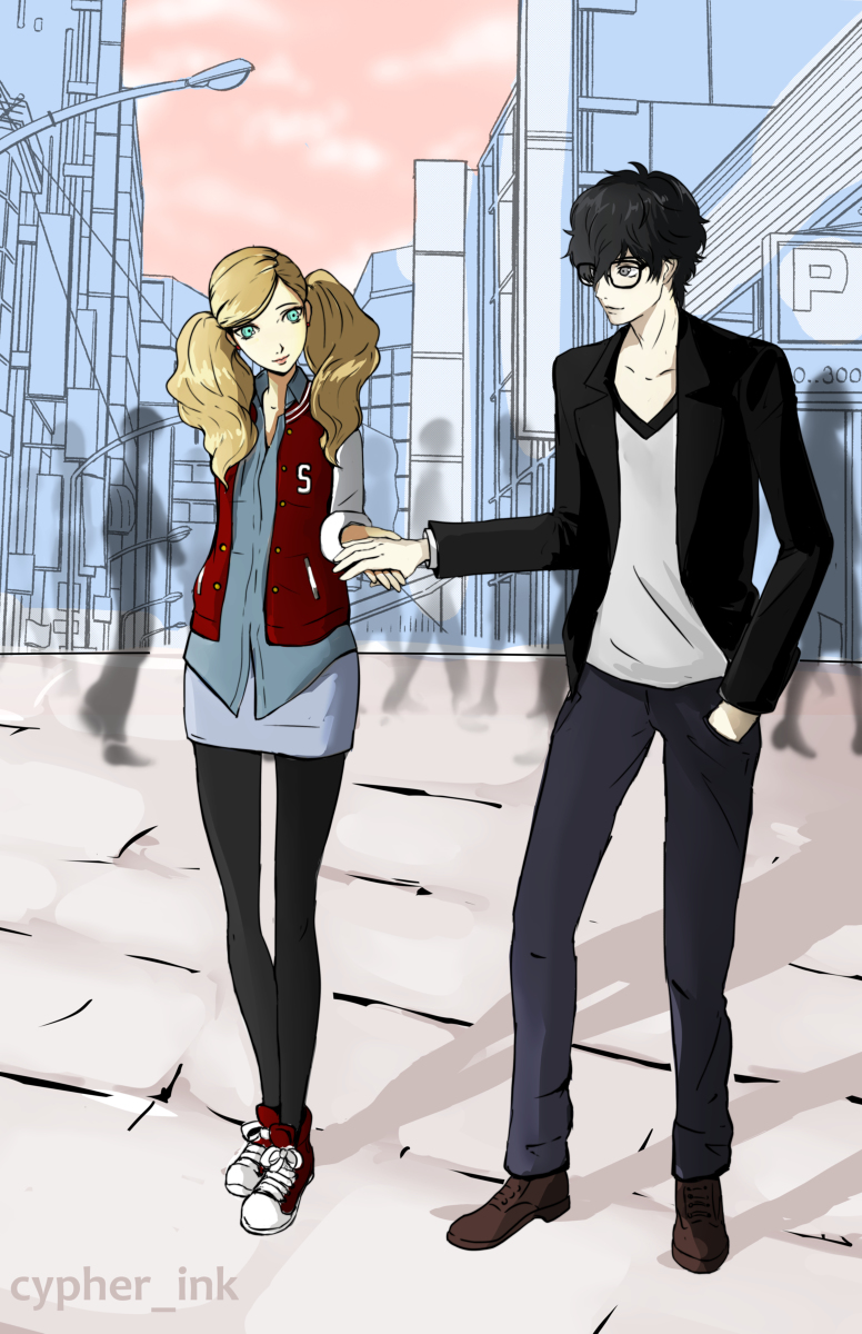 Commission ShuAnn hold my hand #P5R #ペルソナ5 #Persona5 #ShuAnn