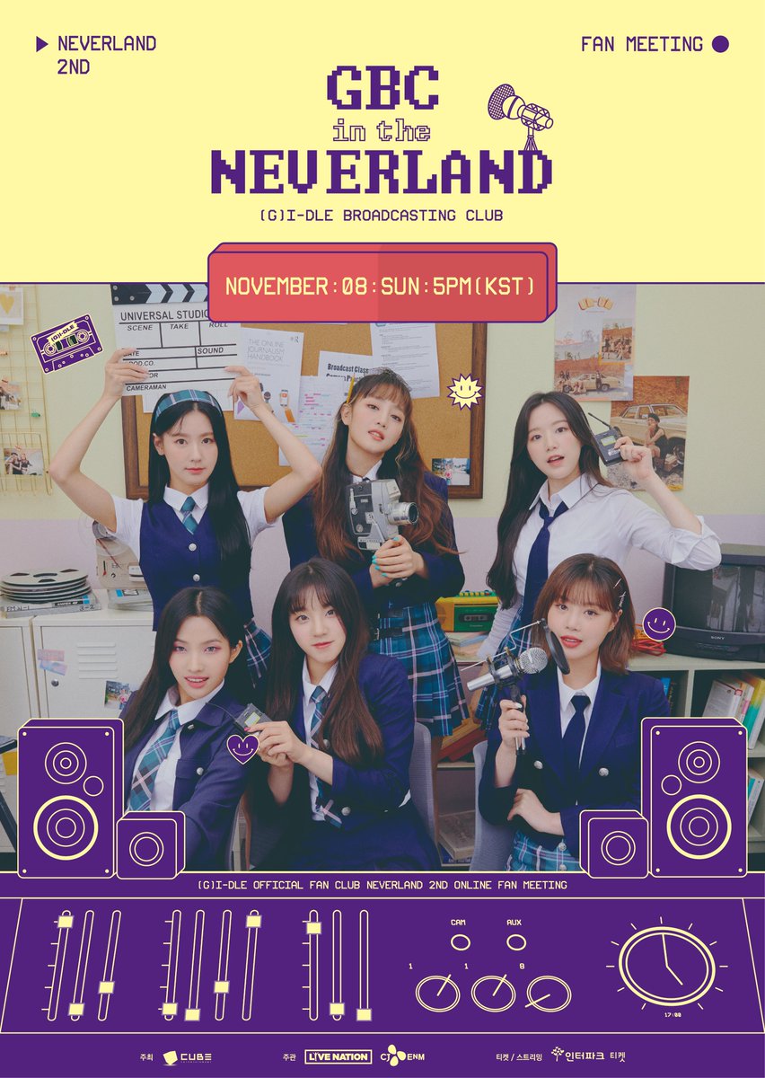 G)I-DLE official fan club Neverland 2nd online fan meeting [GBC in