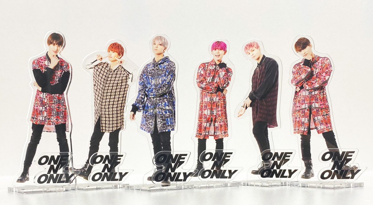 ☆ ONE N' ONLY ☆ ＼グッズ紹介‼️／ 【アクリルスタンド】 ワンエン