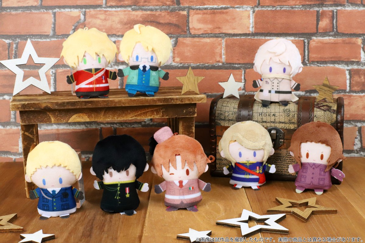 ㊗アニメ化㊗ 【 #ヘタリア World☆Stars 】 フィンガーマスコット