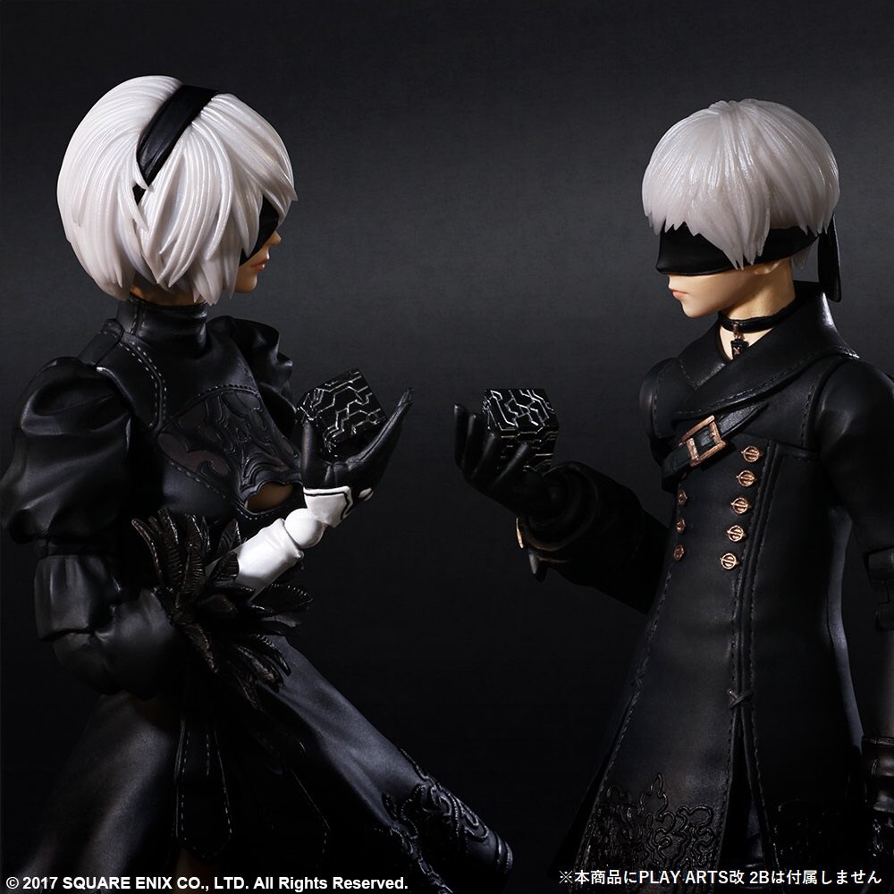 新品未開封ニーアオートマタ プレイアーツ改DX版フィギュア 2B 9S A2