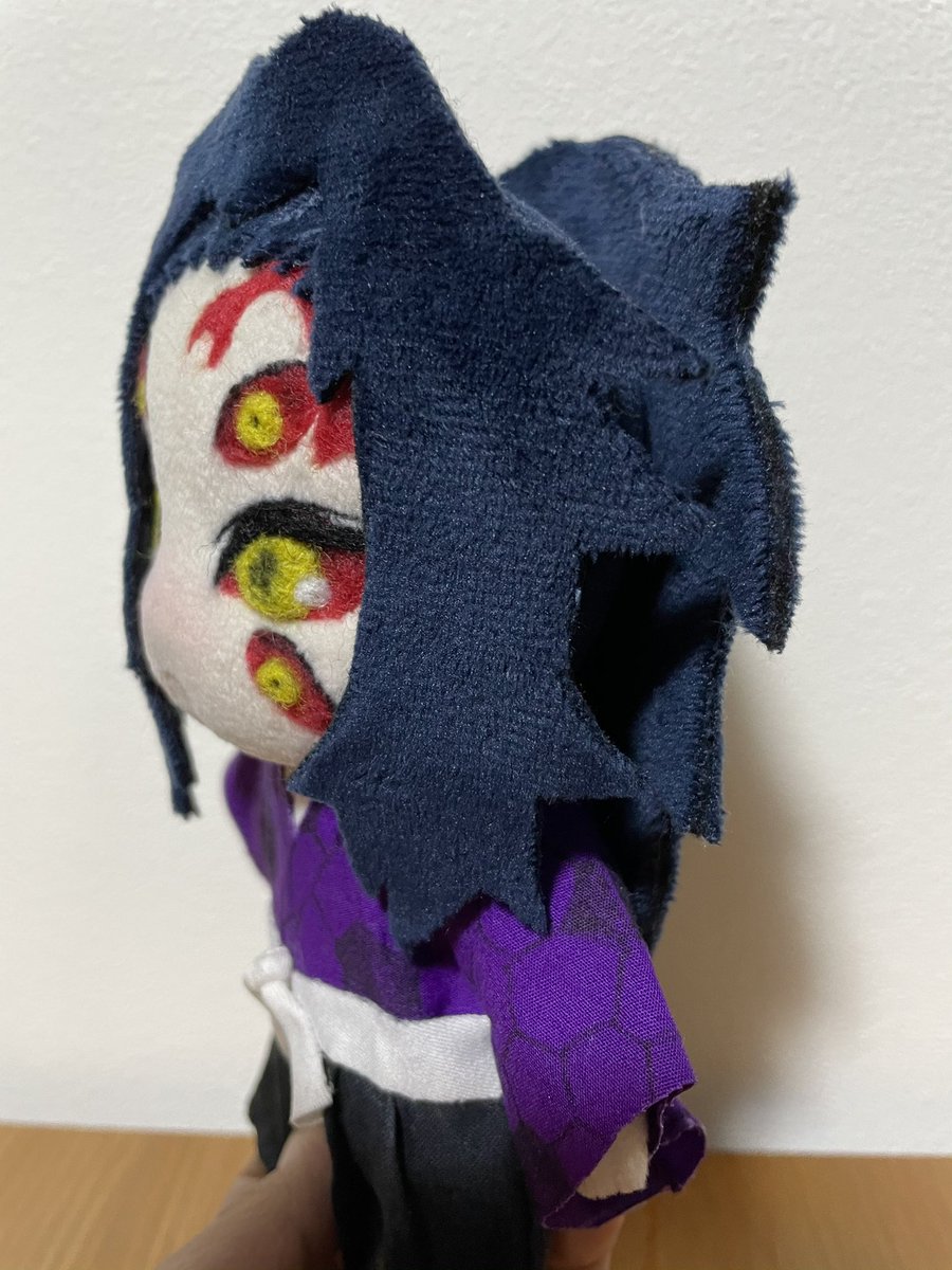 またまた黒死牟のぬいぐるみ作りました！笑 今回は15cmくらいの