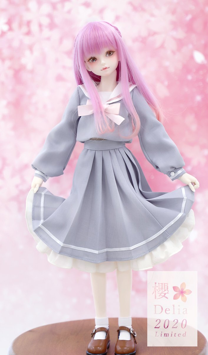 DOLK×MYOU DOLL】数量限定🌸2020年春限定モデルの櫻Deliaが、新春企画