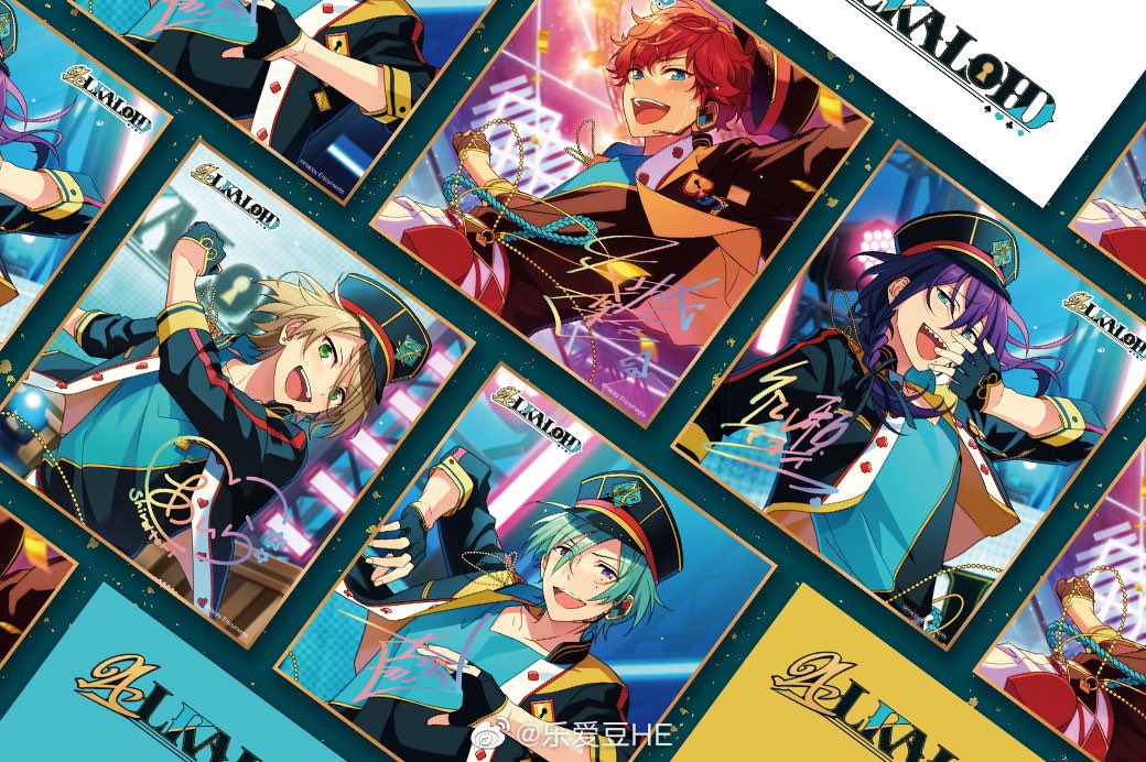 あんスタ 中国限定 色紙(全49種) サイズ:20cm*18cm 価格や発売時期など