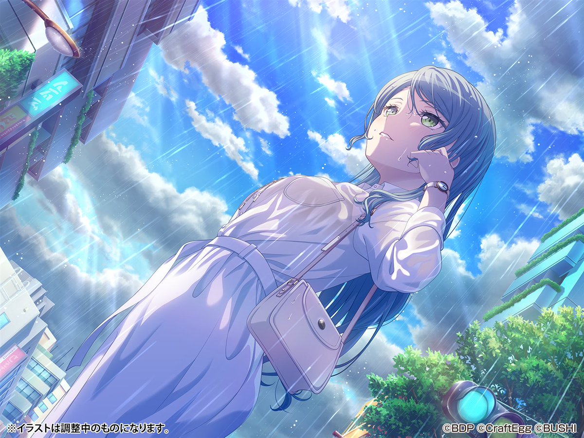 ガルパ新情報🎸】 ドリフェス限定メンバー、☆5 #氷川紗夜 のイラスト