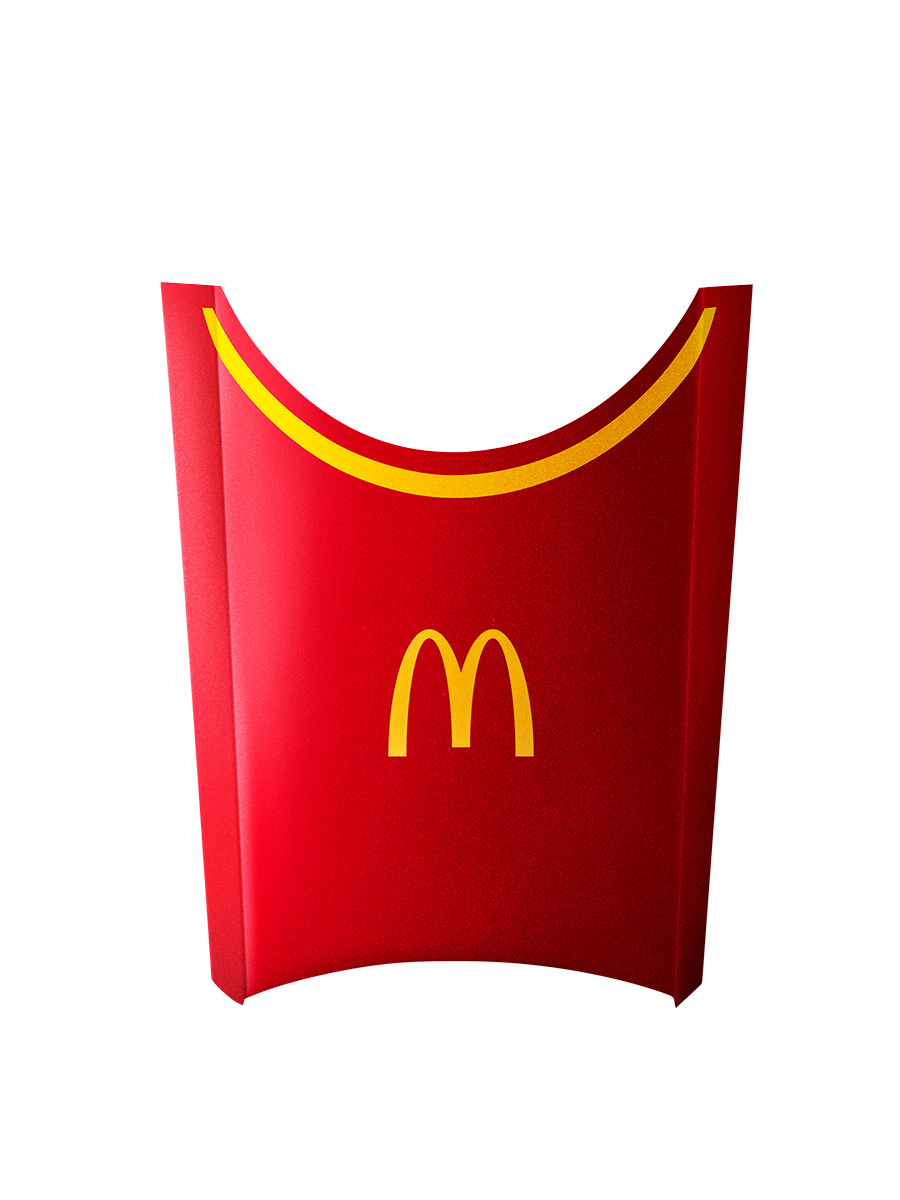 念の為マックフライポテト®︎Lサイズ容器の画像素材を置いておきますね。