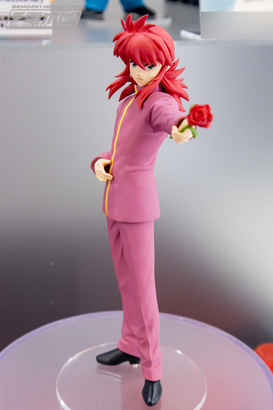 幽☆遊☆白書』のプライズフィギュアが展示！ DXF -妖狐蔵馬＆蔵馬