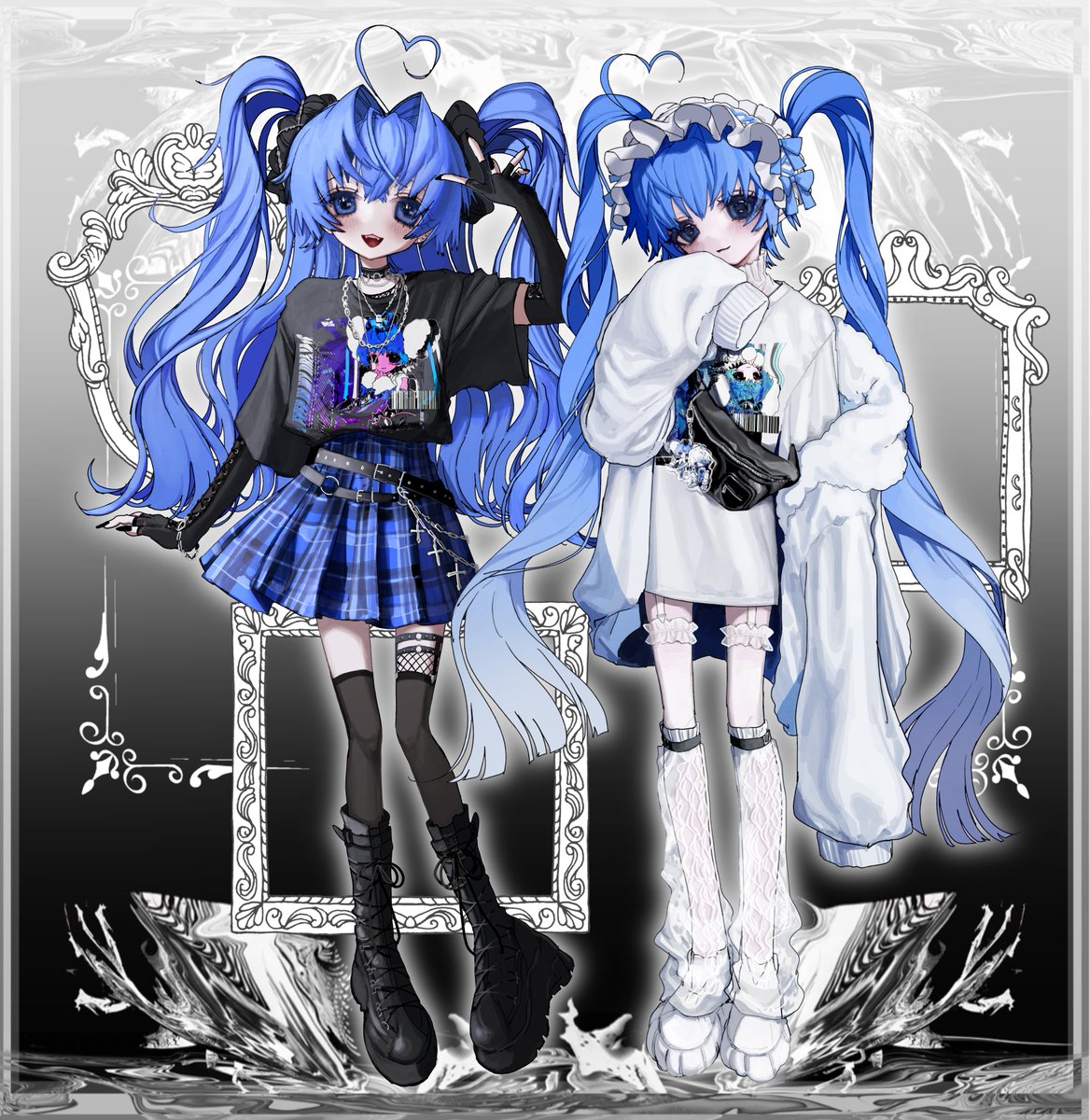 ⟡꒰ঌ 🖤 #KAWAII_CHIMERA 🤍໒꒱⟡.·