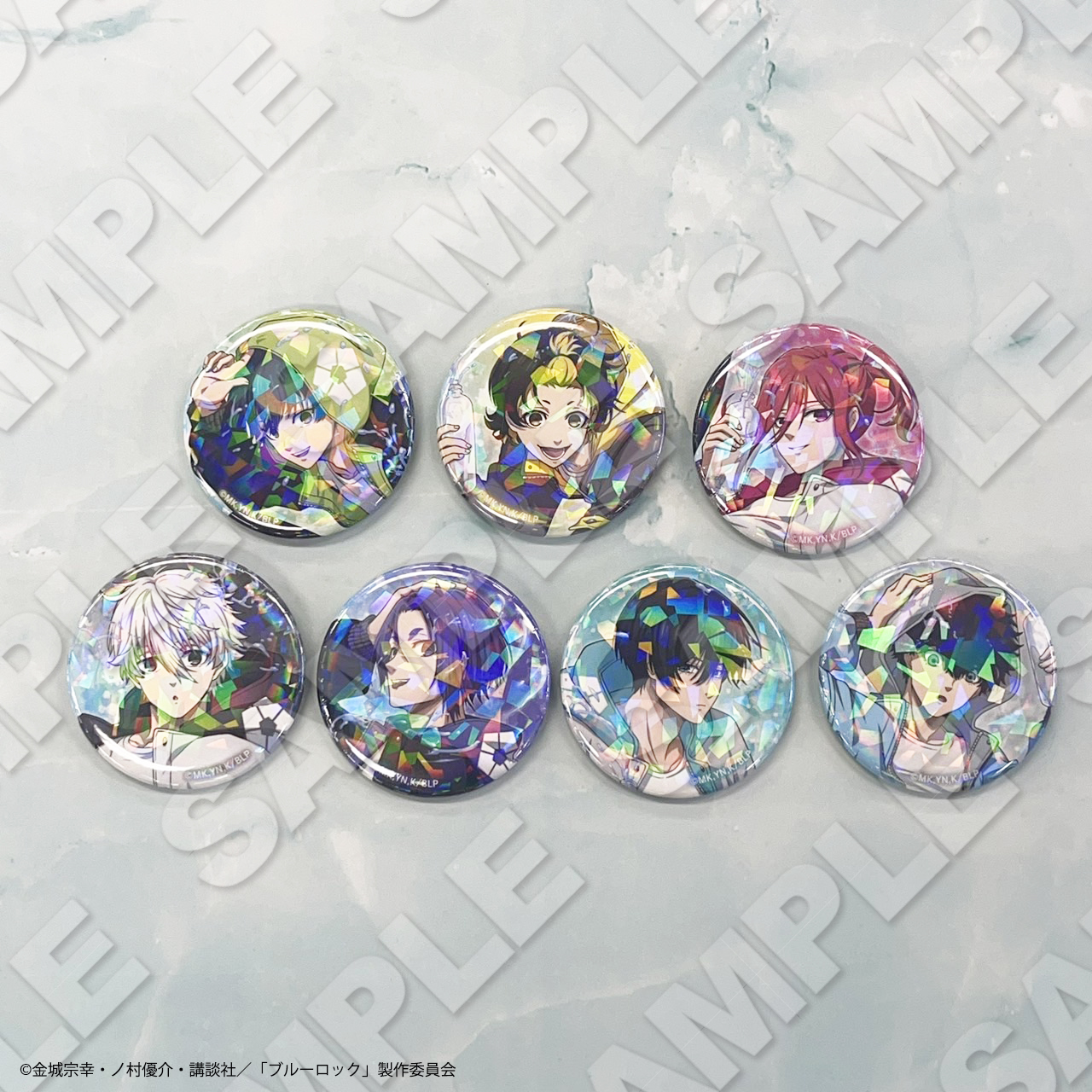 ブルーロック ブルロ マズル Acrobat アクロバット 凪誠士郎 缶バッジ