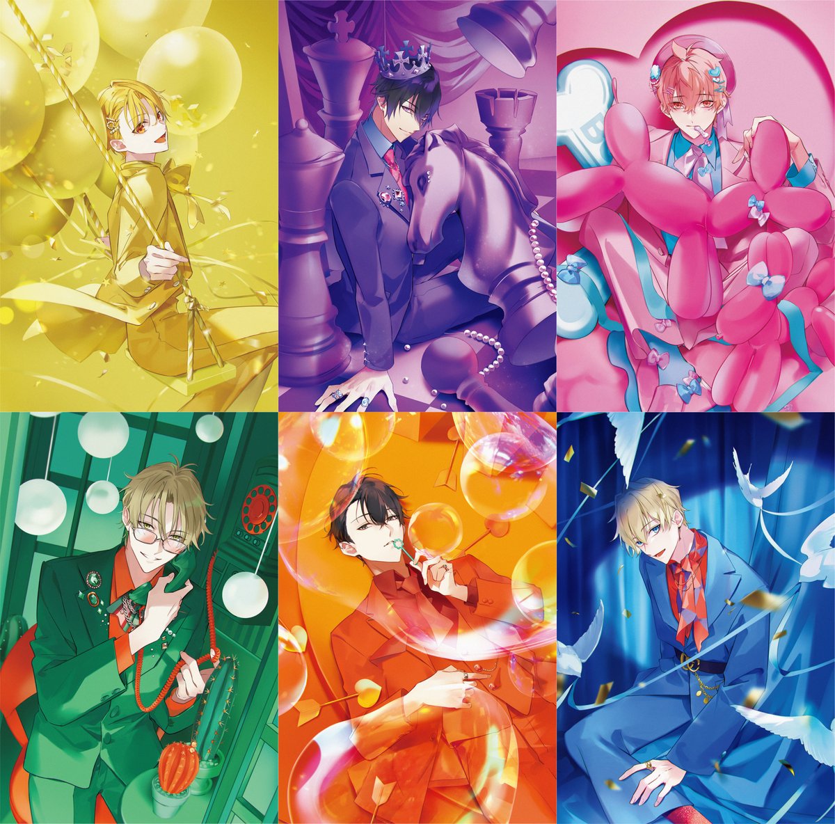 🌟「#ツキウタ。」10周年記念イラスト新商品発売🌟 #十進月歩