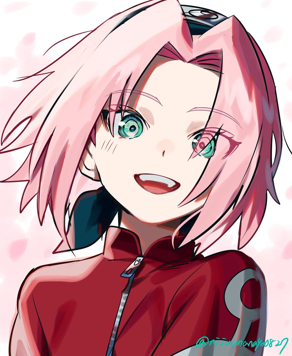 春野サクラ 「 」|にじゅ(ニナハチ)◇「オカルトーク！」3巻発売中の