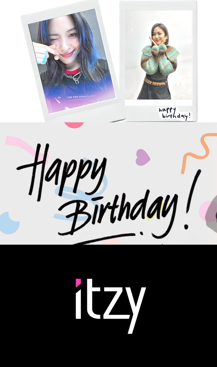 🎉RYUJIN HAPPY BIRTHDAY🎉 リュジン、お誕生日おめでとう🎂 #ITZY