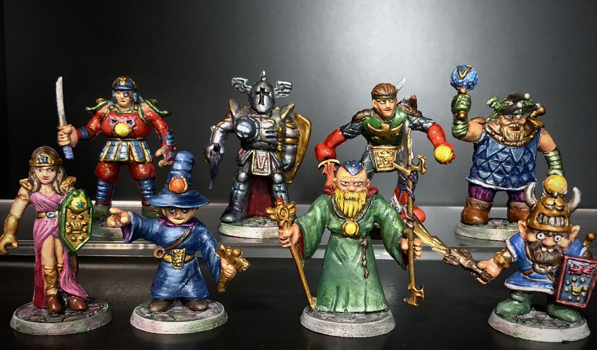 ロッテ・ネクロスの要塞 第4弾 全キャラクター 4弾全キャラの全塗り