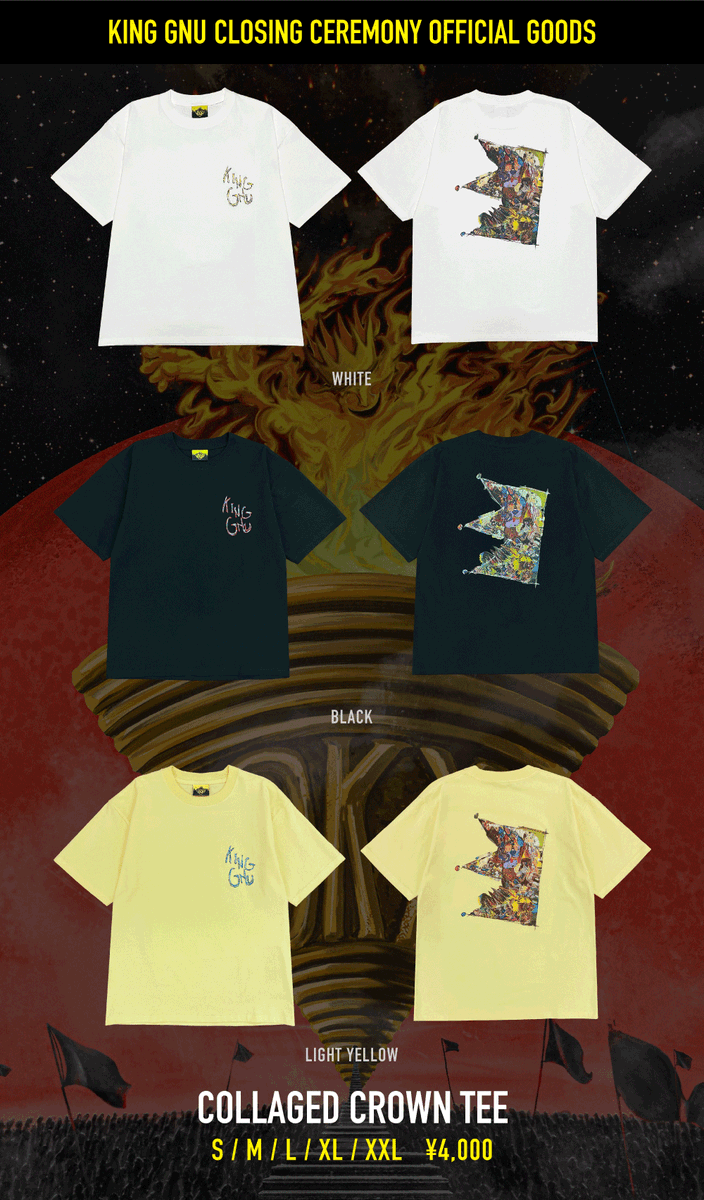 👕COLLAGED CROWN TEE 👕SMOKE TEE 👕THE PHASE LONG SLEEVE TEE