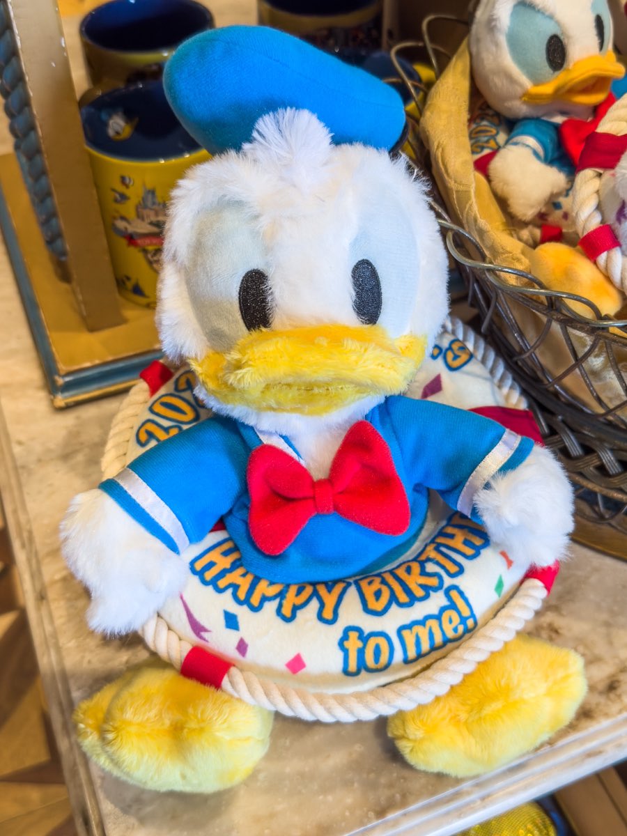 うきわ姿がかわいい！ 東京ディズニーリゾート “ドナルドダックお誕生