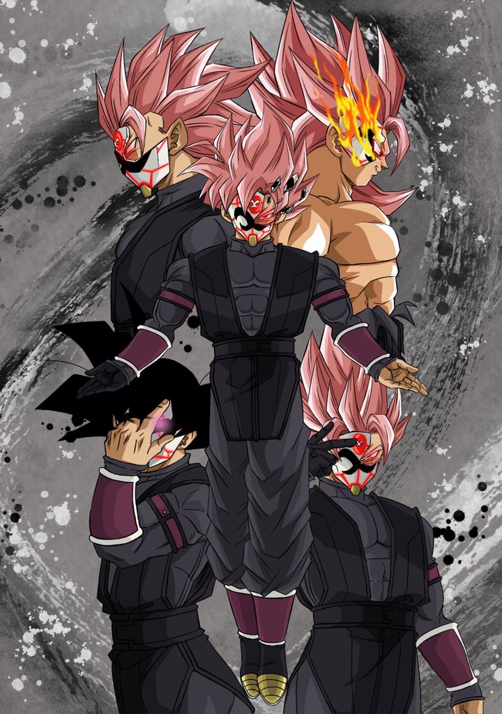 ドラゴンボールヒーローズ 紅き仮面のサイヤ人ロゼフルパワー スーパー