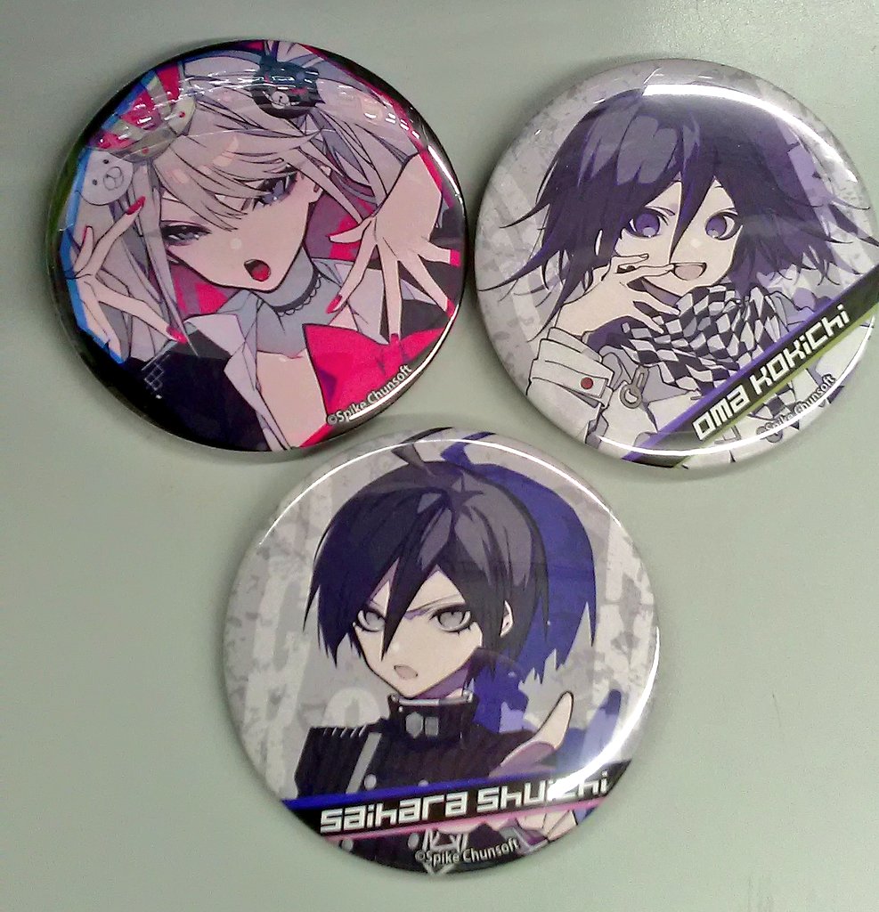 入荷情報】#ダンガンロンパ 望月けい先生コラボ缶バッジ入荷いたしまし