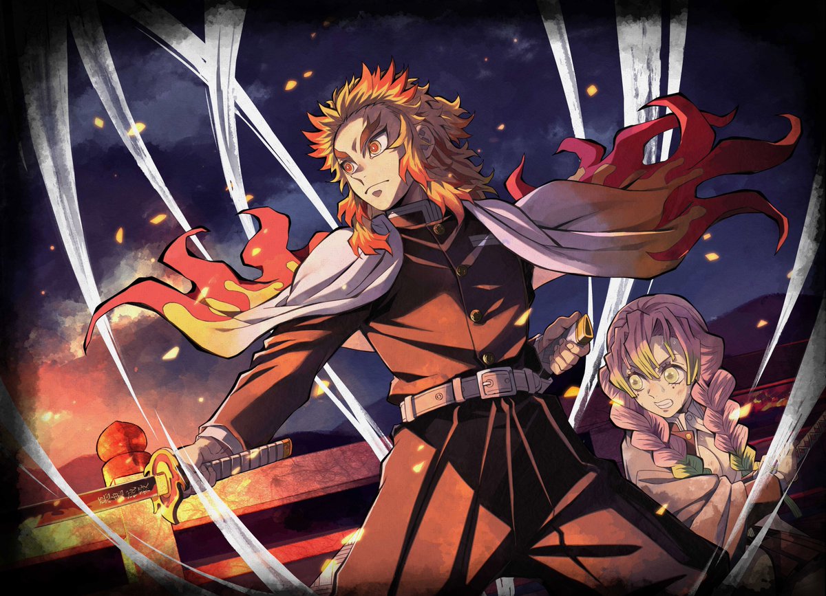 イラスト解禁】 ドラマCD「煉獄杏寿郎の使命」の物語中から、特に印象