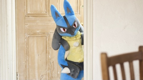 受注生産】 ぬいぐるみ 等身大ルカリオ 【2022年5月下旬以降、順次出荷