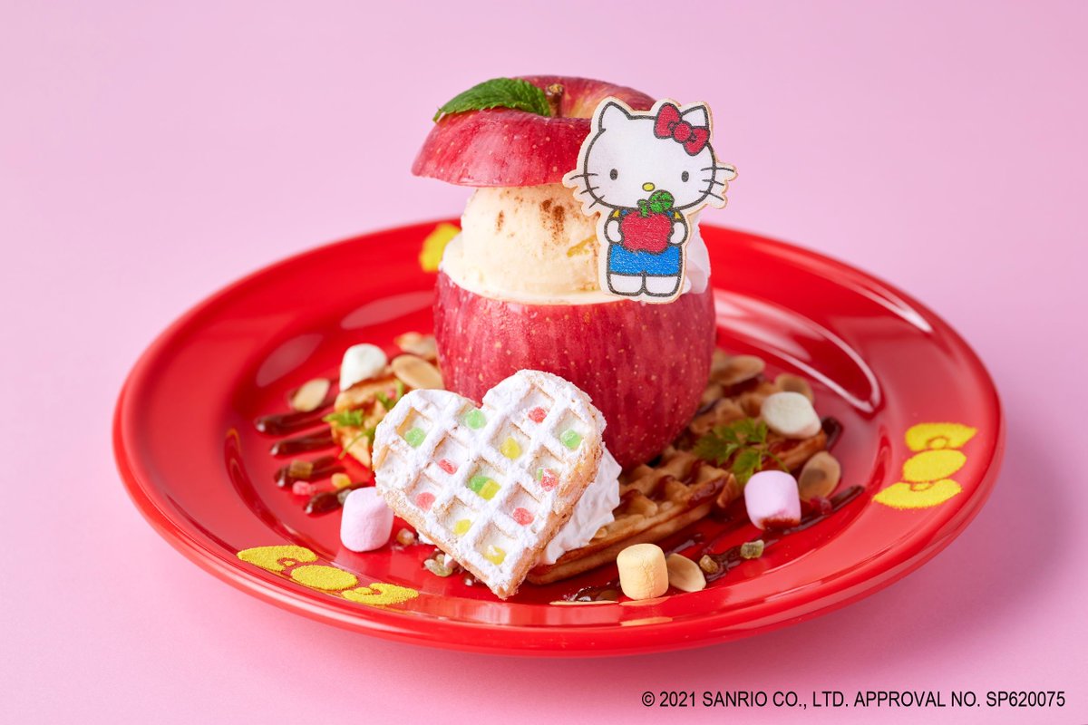 サンリオ展 コラボカフェメニュー公開！】 ・ハローキティの丸ごと