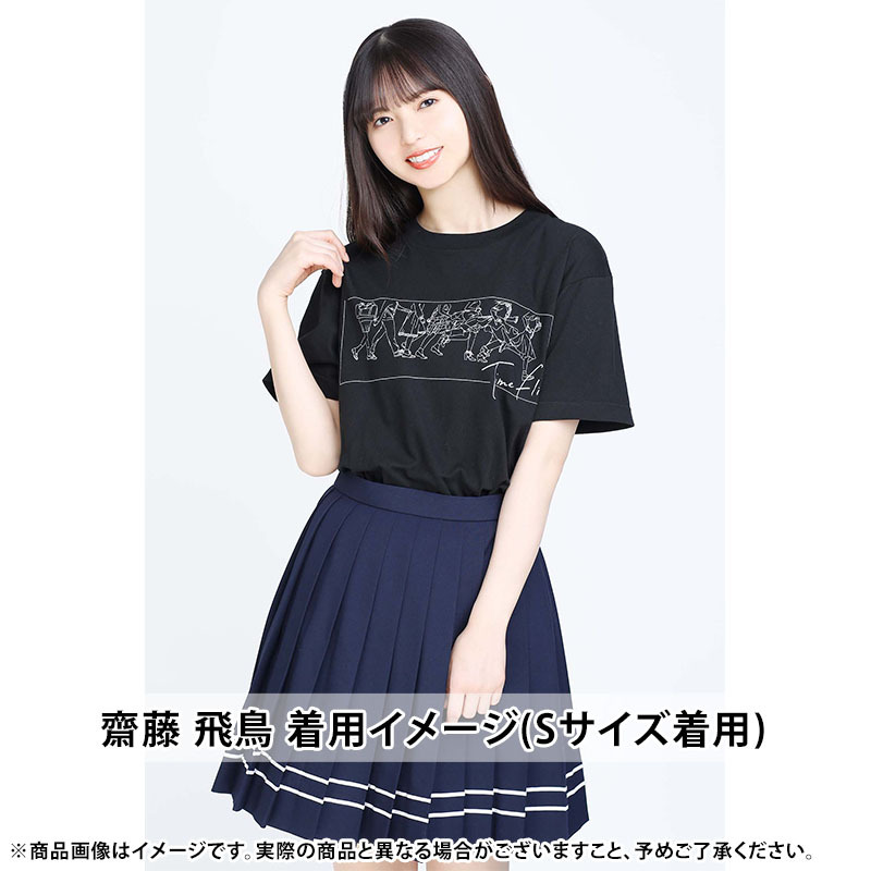 齋藤飛鳥 直筆サイン Tシャツ 乃木坂46