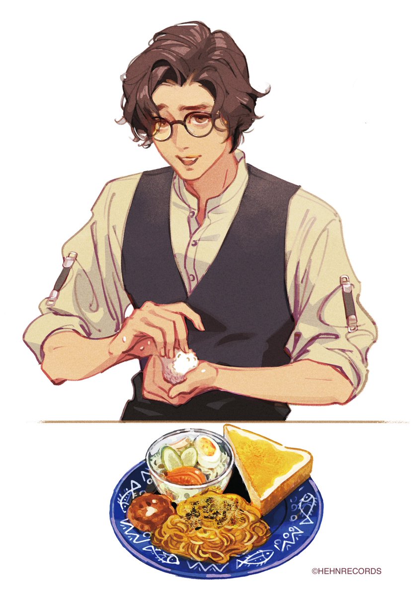 藤井風さんのグッズ『ミッチャムメモリアル付箋』のイラストを描かせて