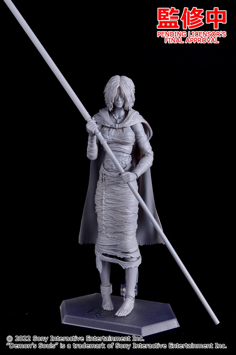 Demon's Souls』の｢フリューテッドアーマー｣と｢黒衣の火防女｣がfigmaに