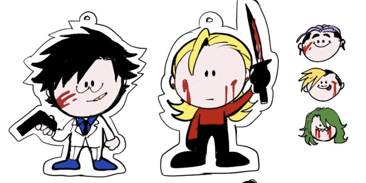 ヒューマンバグ大学 アクリルキーホルダー 天羽組のお友達