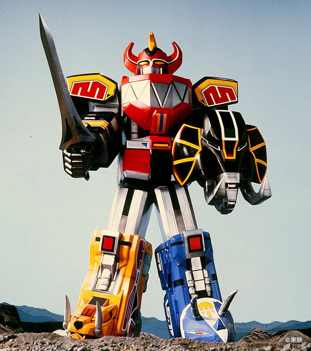 そして、守護獣🦖‼️ ジュウレンジャーにとって神である守護獣が合体し