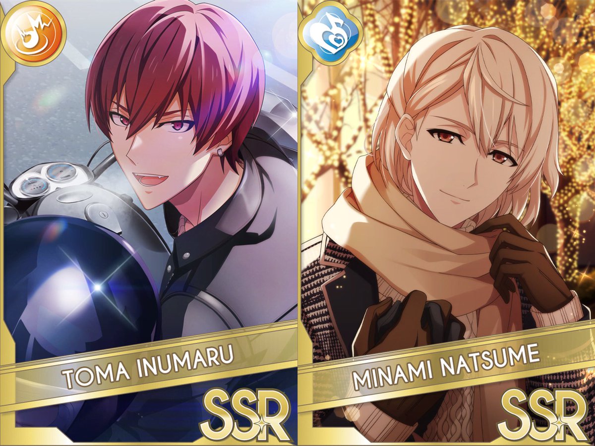 ゲーム情報】『VD冬のデートSP』衣装のトウマくん、巳波くんが限定レア