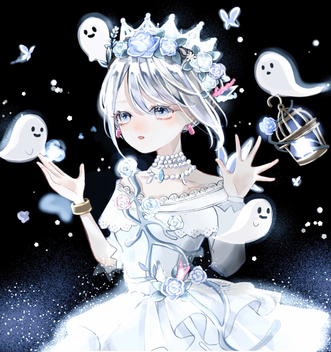 庭師 幽霊プリンセス(最適化後)👻 #第五人格イラスト