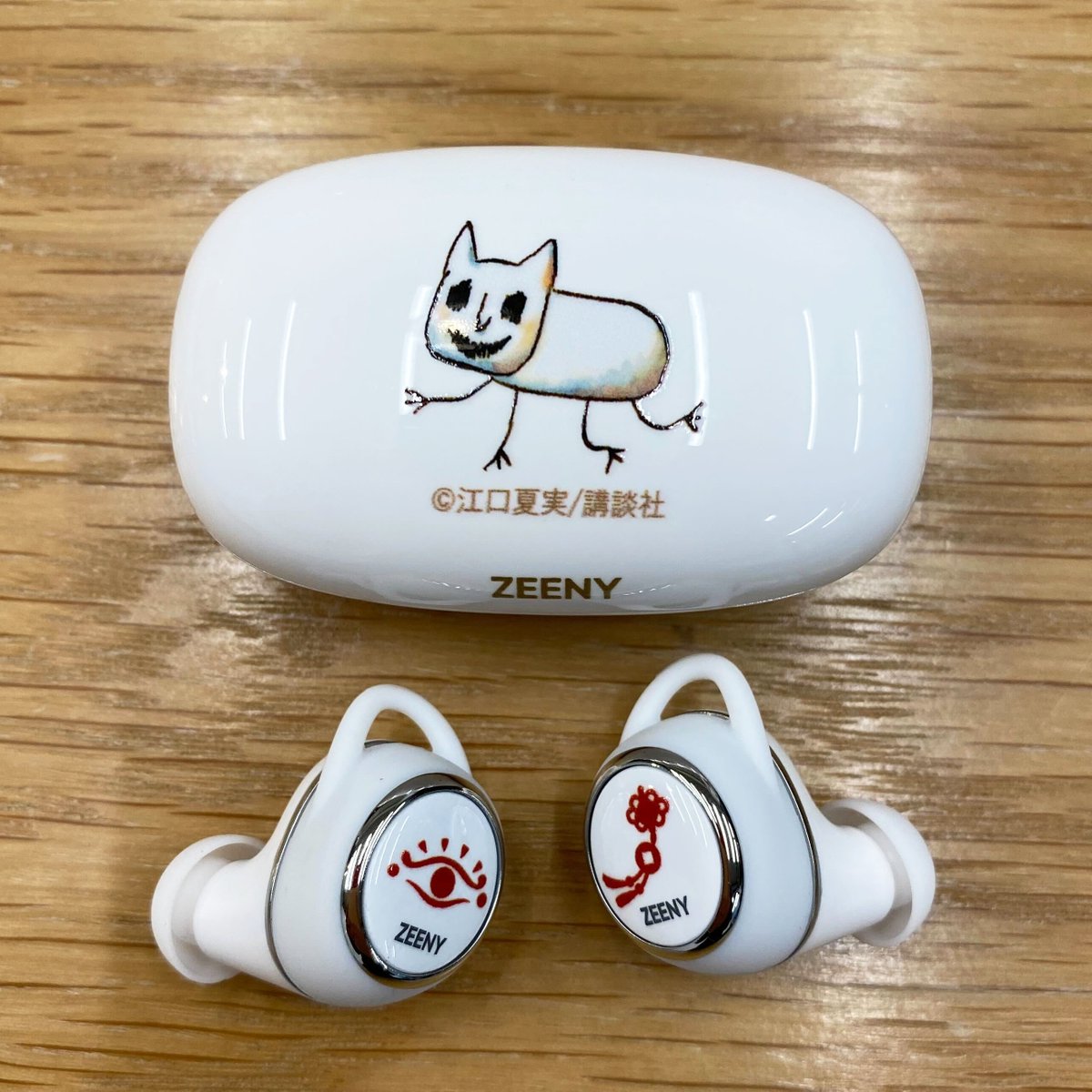 鬼灯の冷徹 白澤 イヤホン 遊佐浩二 ワイヤレスイヤホン ZEENY 鬼灯の