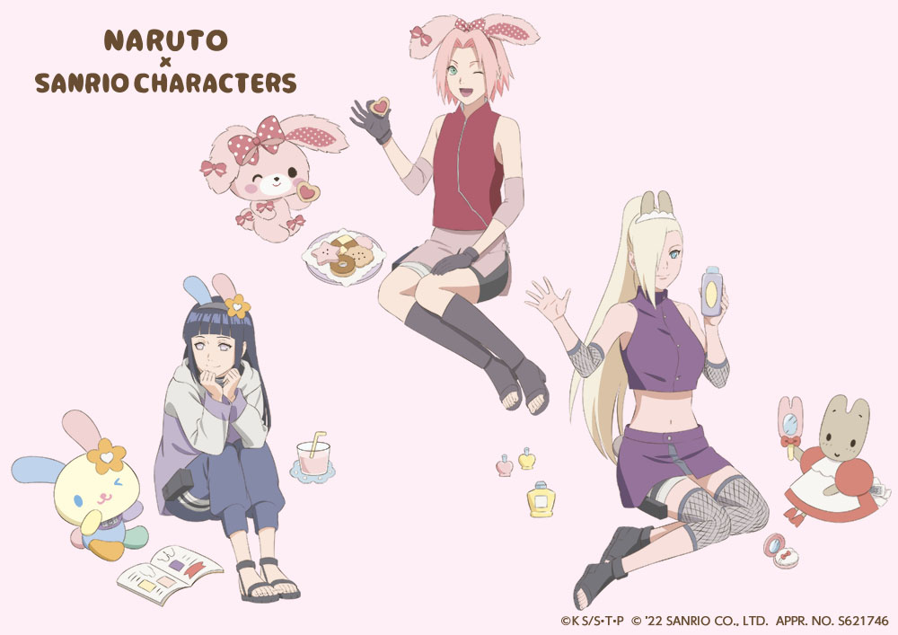 サンリオキャラクターズとのコラボ追加情報③／ NARUTO・BORUTOと