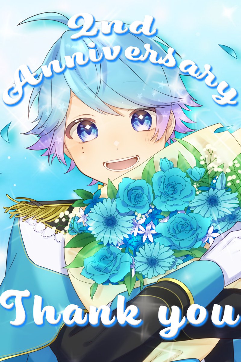 💎活動2周年記念💎 みなさんのおかげで元気に活動2周年を迎えることが