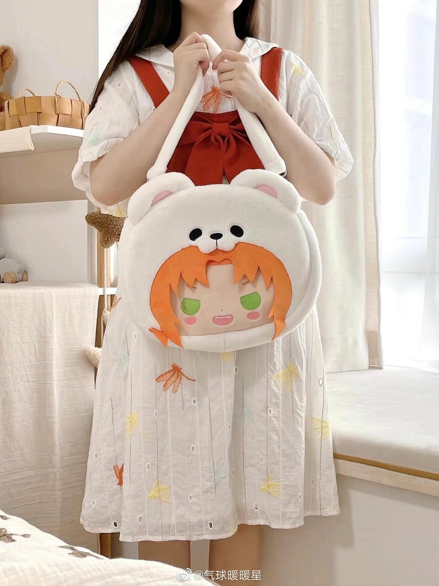 あんスタ x 告白氣球 中国 コラボ 白熊バッグ 掛け方 バッグストラップ