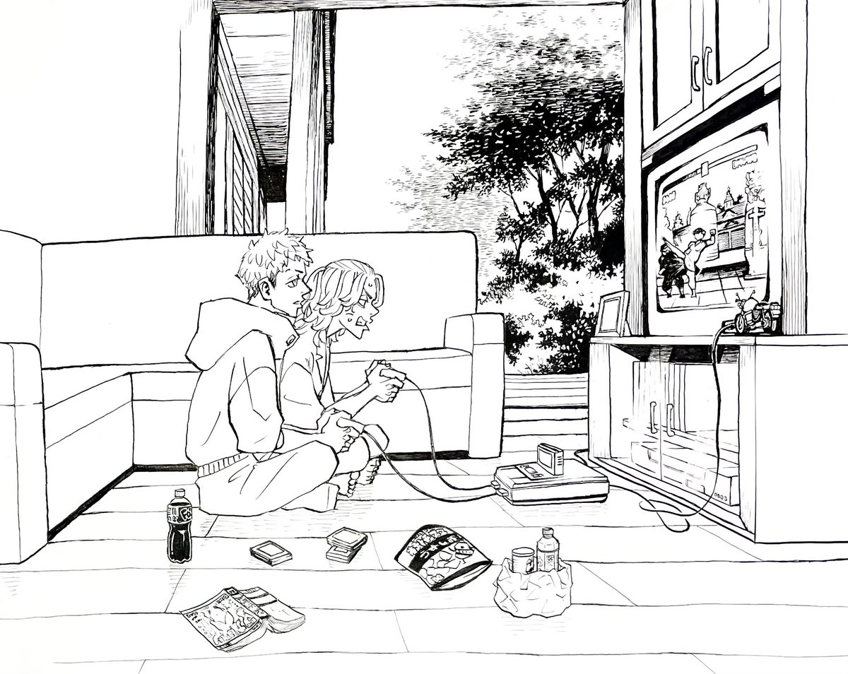 今日6月12日は三ツ谷 隆の誕生日(^^) 佐野家にて マイキー「三ツ谷