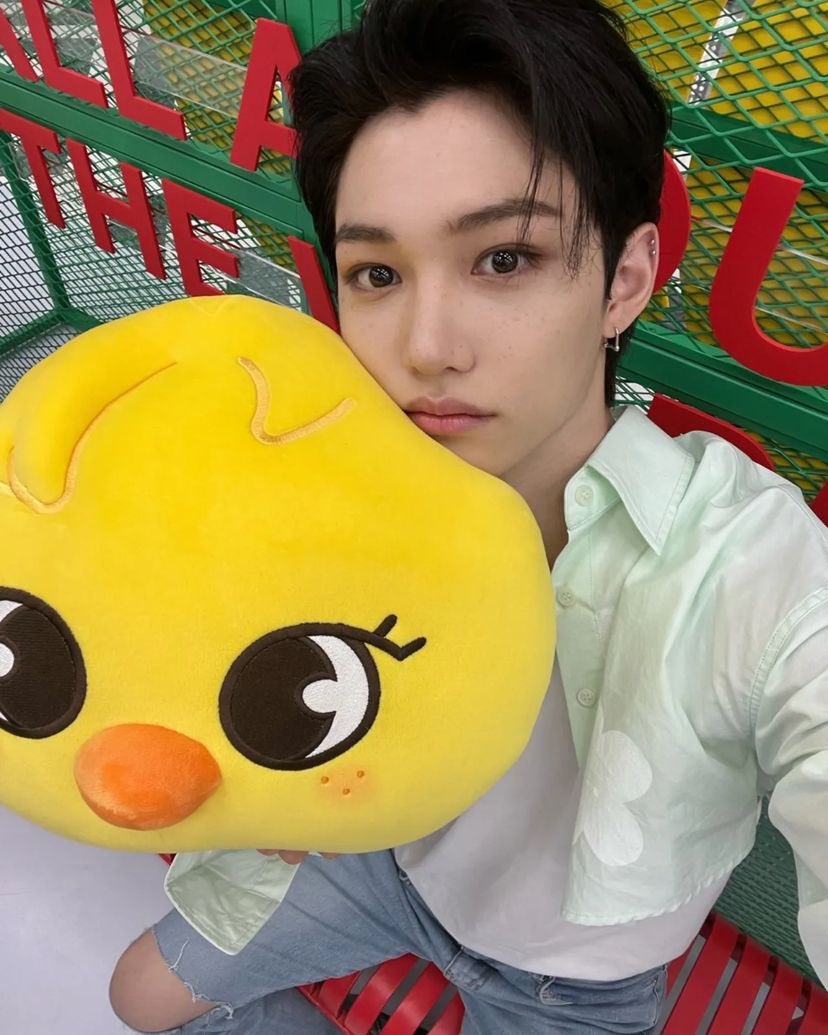 220531 릭스타그램 「僕とポガリ ㅋ💛 ポガリと僕？ㅎ💙」 同化してる