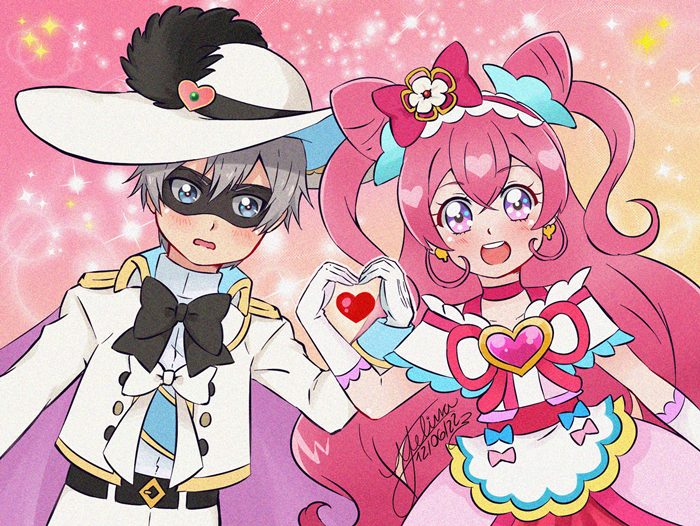 💘 L-O-V-E 💘 #DeliciousPartyPrecure #Precure #PrettyCure #MyArt